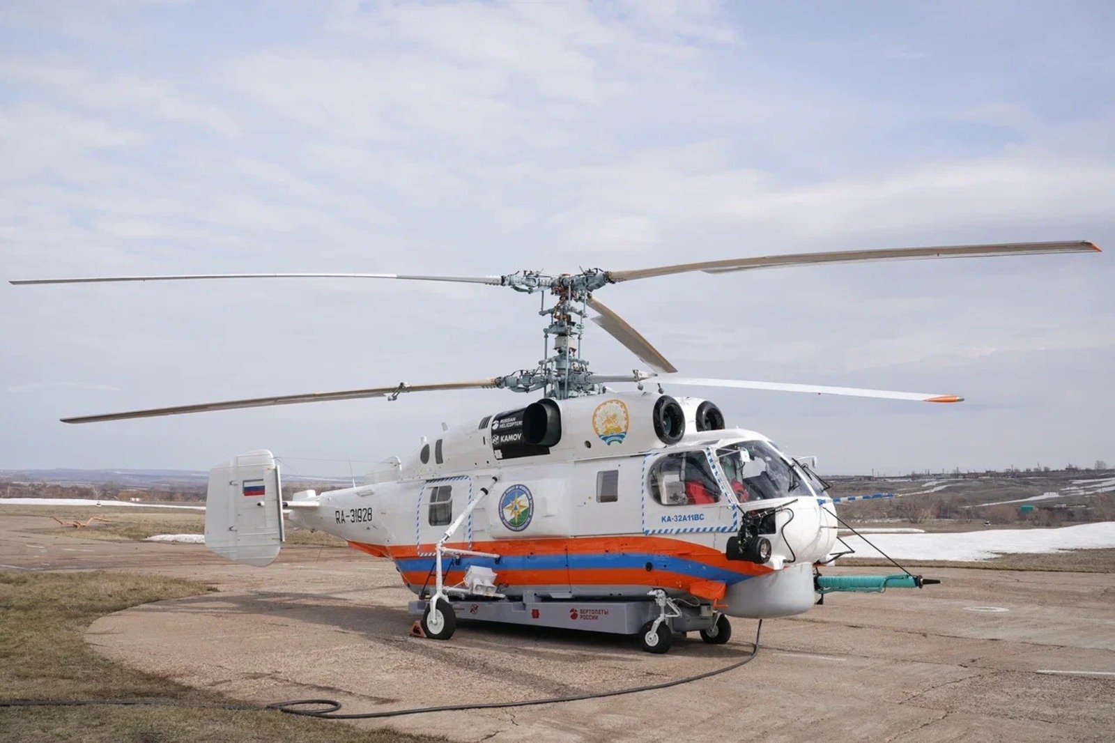Башкортостан получил вертолет Ка-32А11ВС