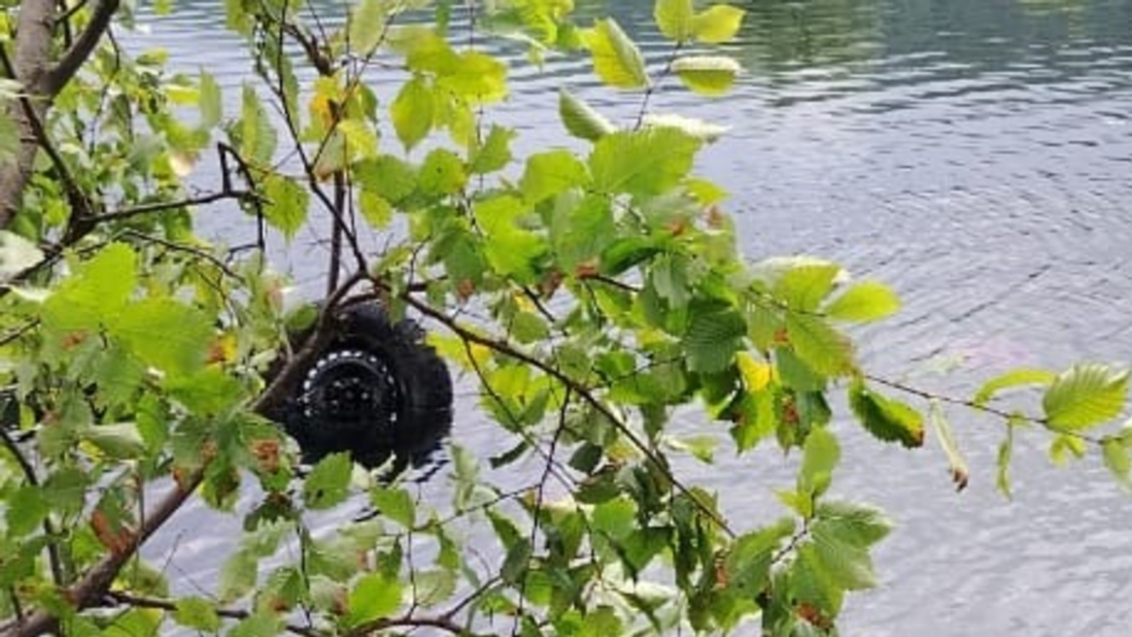 В Башкирии иномарка сорвалась с берега в реку и затонула с водителем