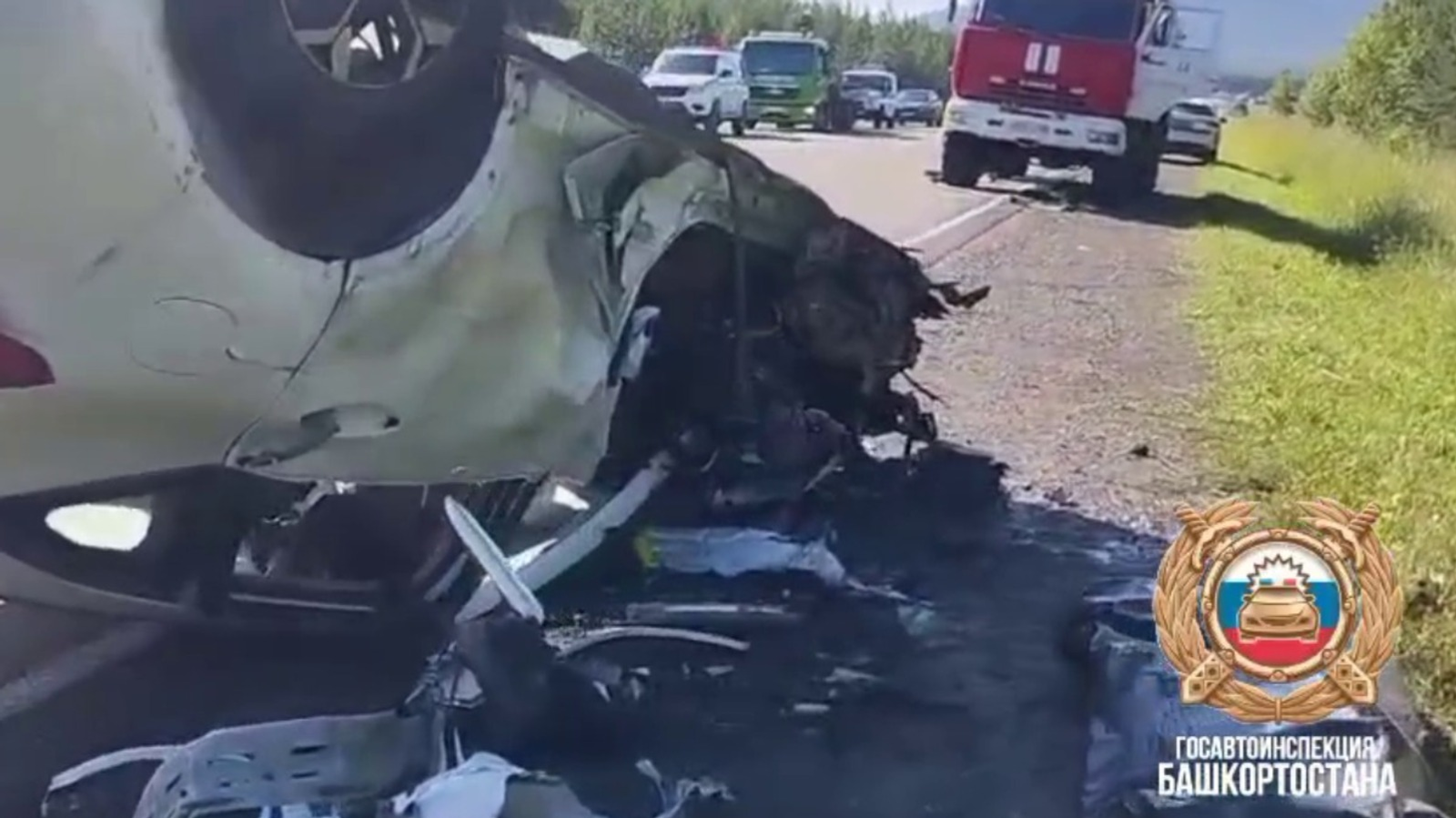 В Башкирии в ДТП разбилась семья из Челябинска