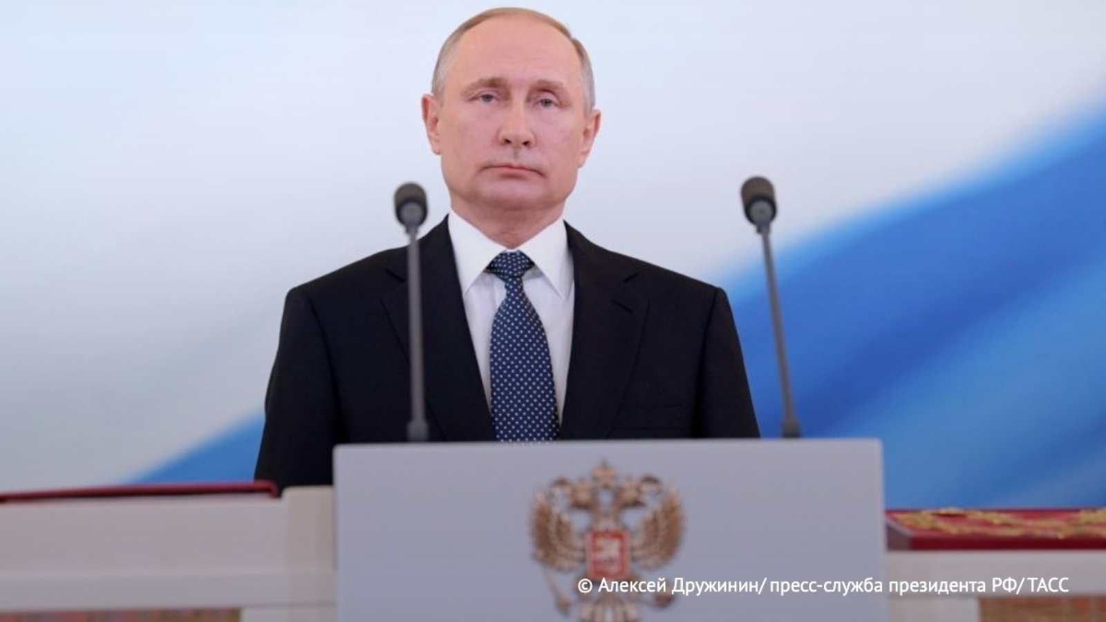Сенаторы получили приглашение на инаугурацию президента Владимира Путина