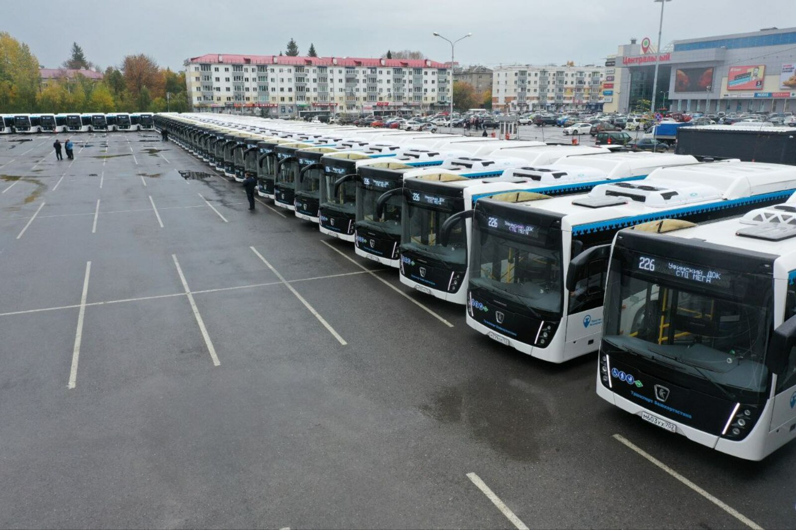В Башкортостане автопарк госперевозчика «Башавтотранс» пополнили 50 новых автобусов большого класса в рамках нацпроекта «Безопасные качественные дороги»