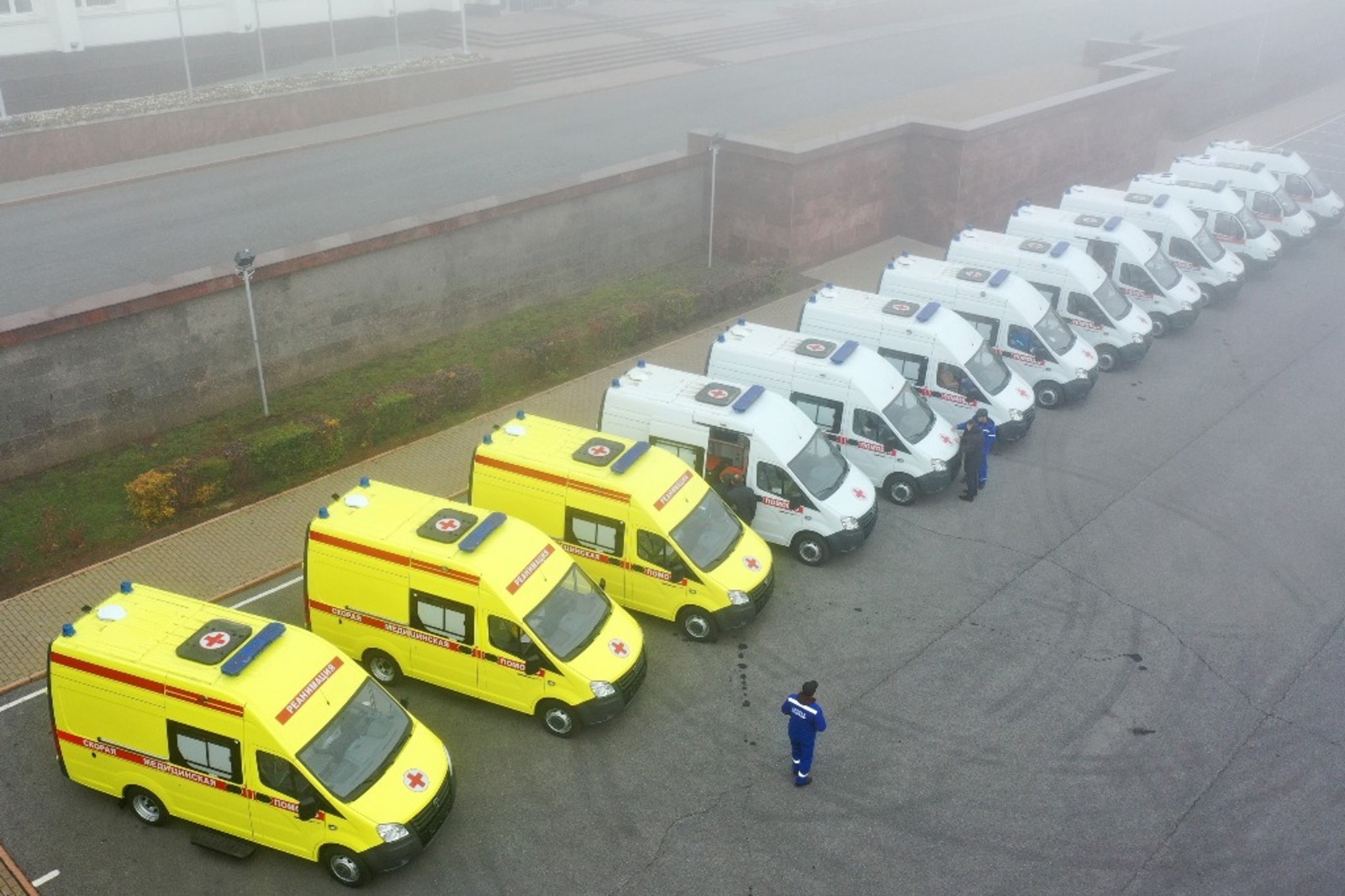 Башкирия получила тринадцать машин скорой помощи