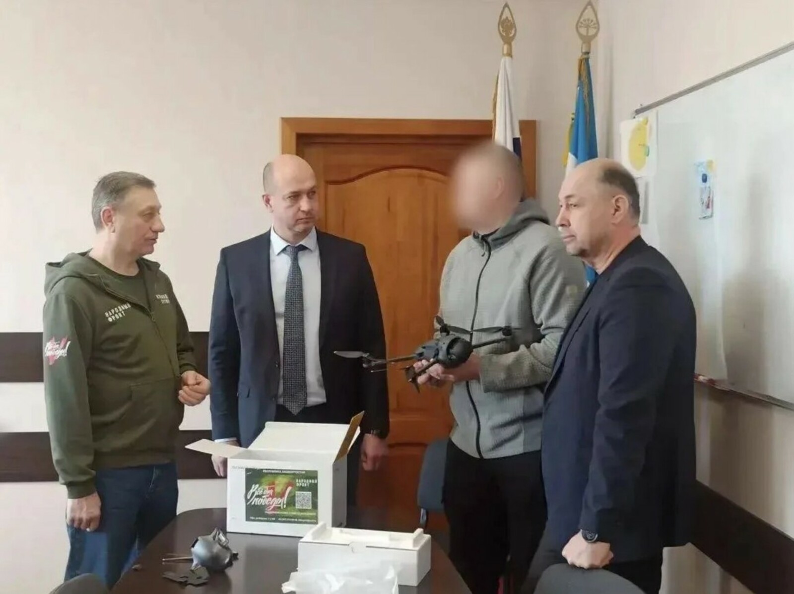 СВОих не бросаем: журналисты Башкирии передали товарищу на фронт БПЛА