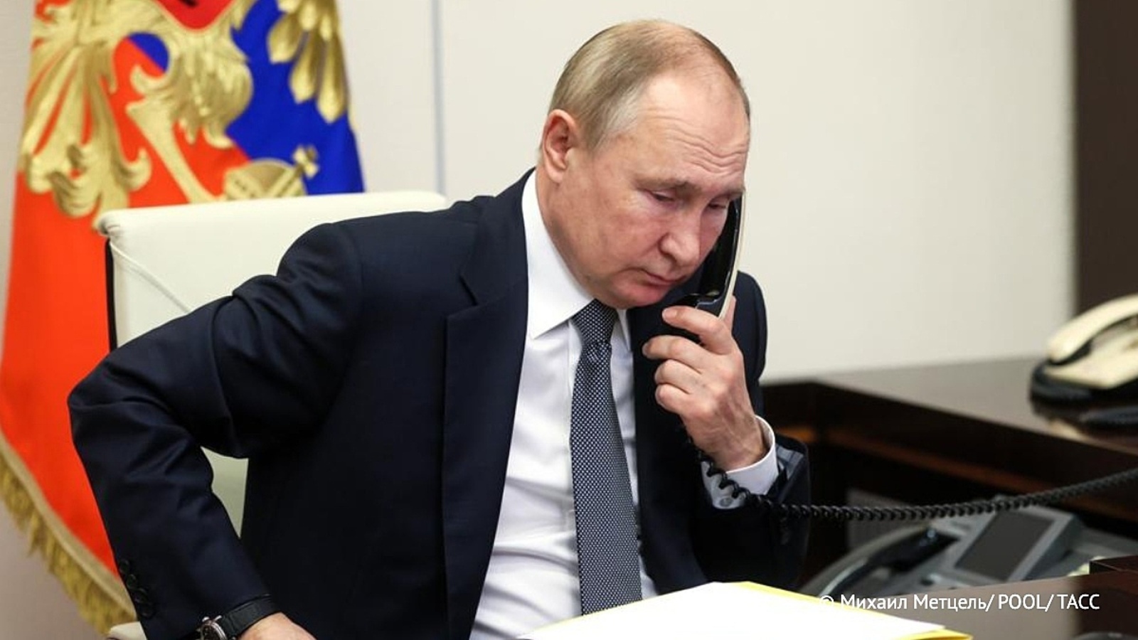 Эрдоган и Путин обсудили по телефону ситуацию на Украине