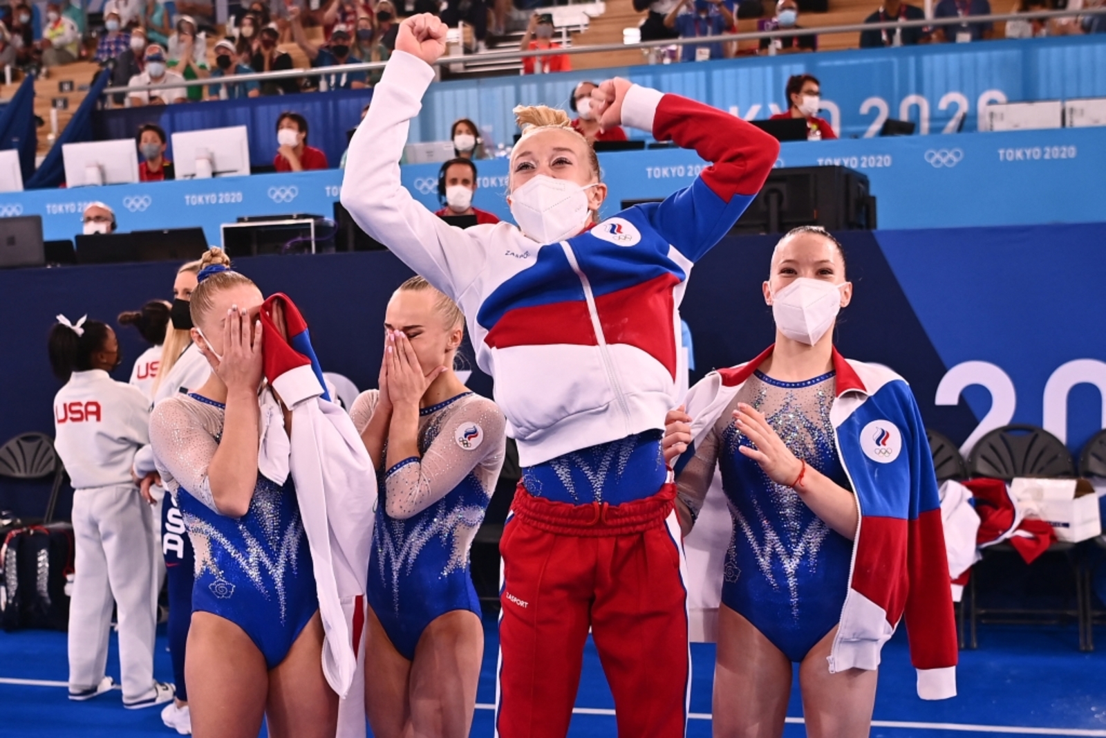Сборная России завоевала три золотые медали на Олимпиаде в Токио