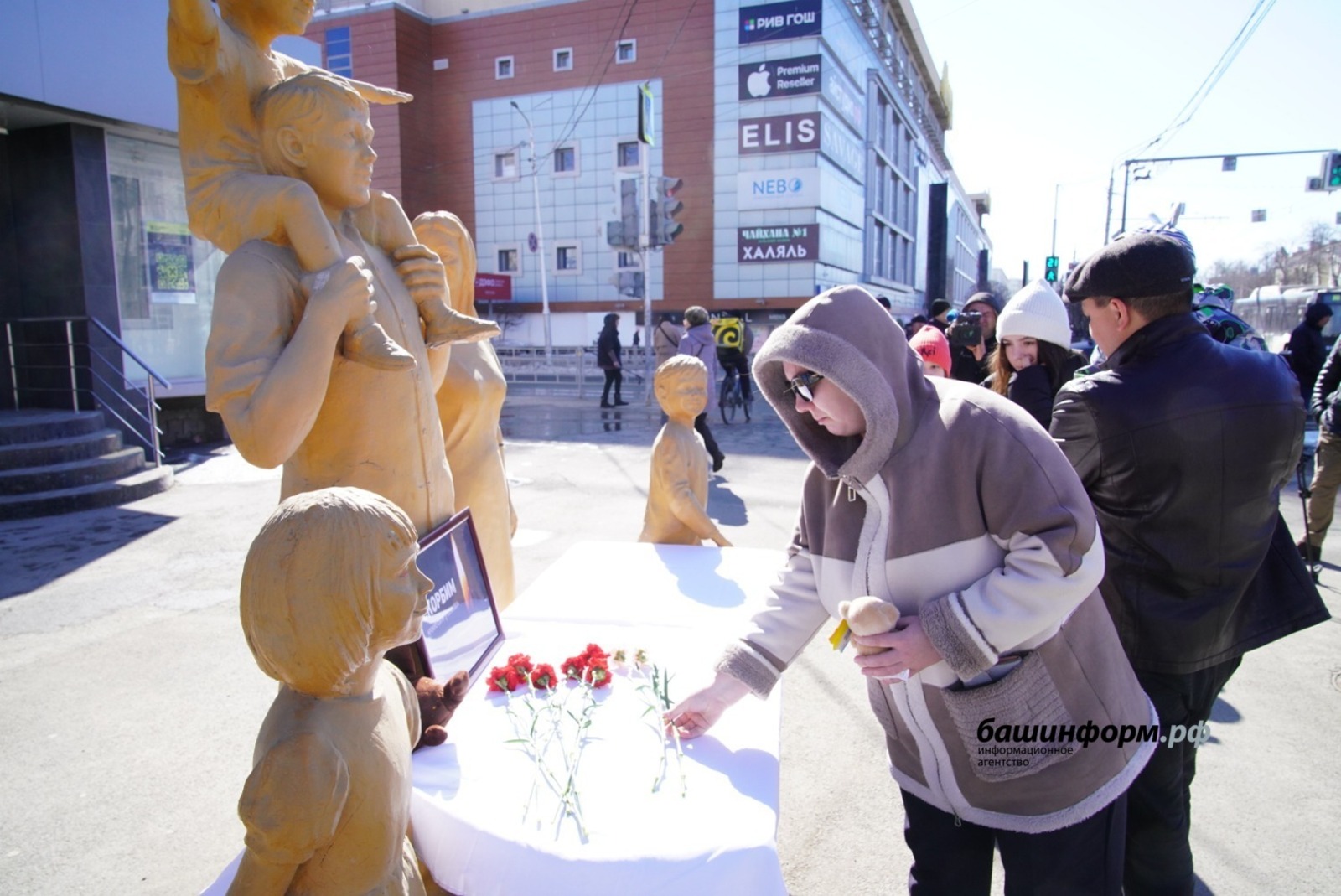 В Уфе появился мемориал в память о погибших в подмосковном Красногорске
