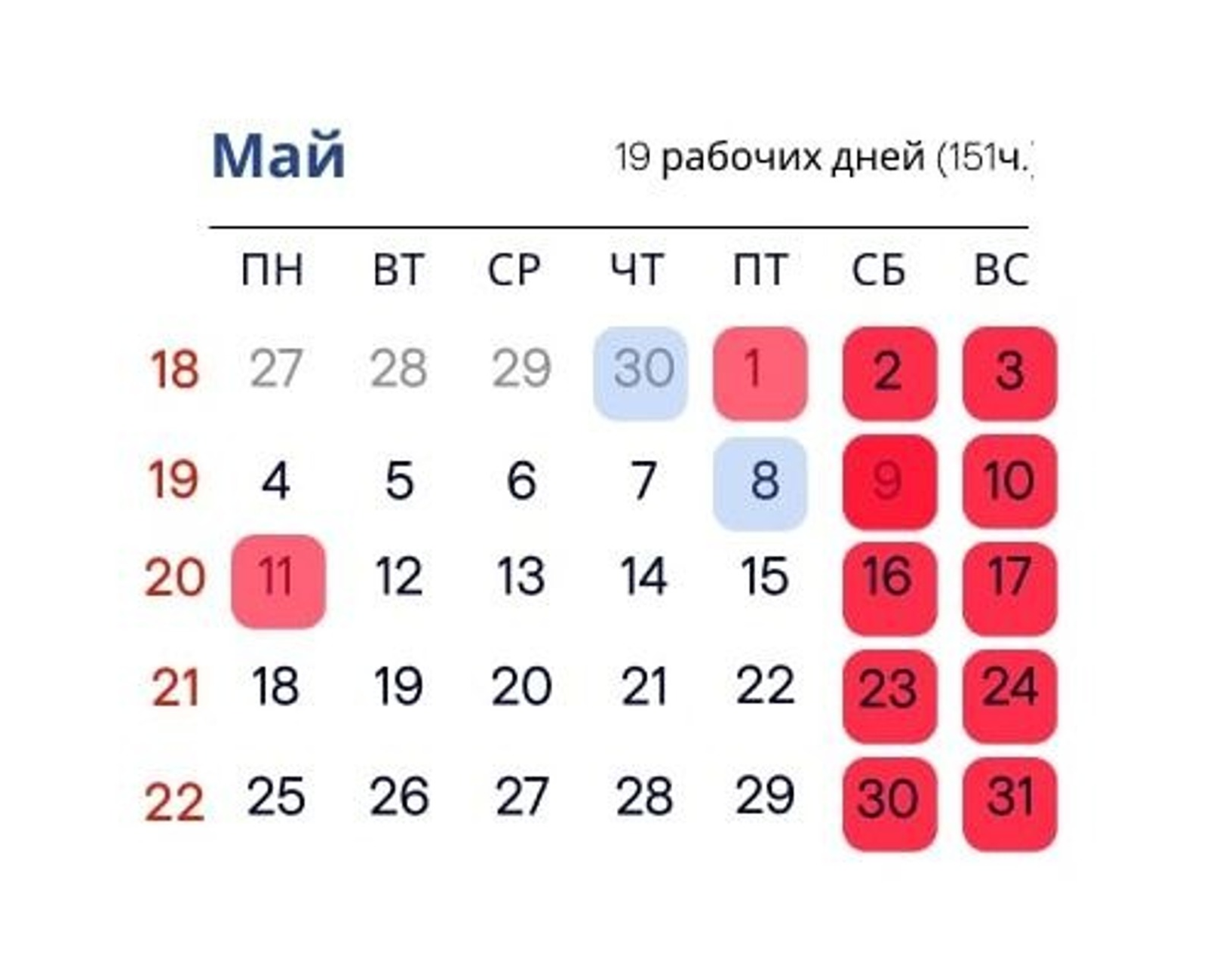 Как будем отдыхать и работать на майские праздники в Башкирии