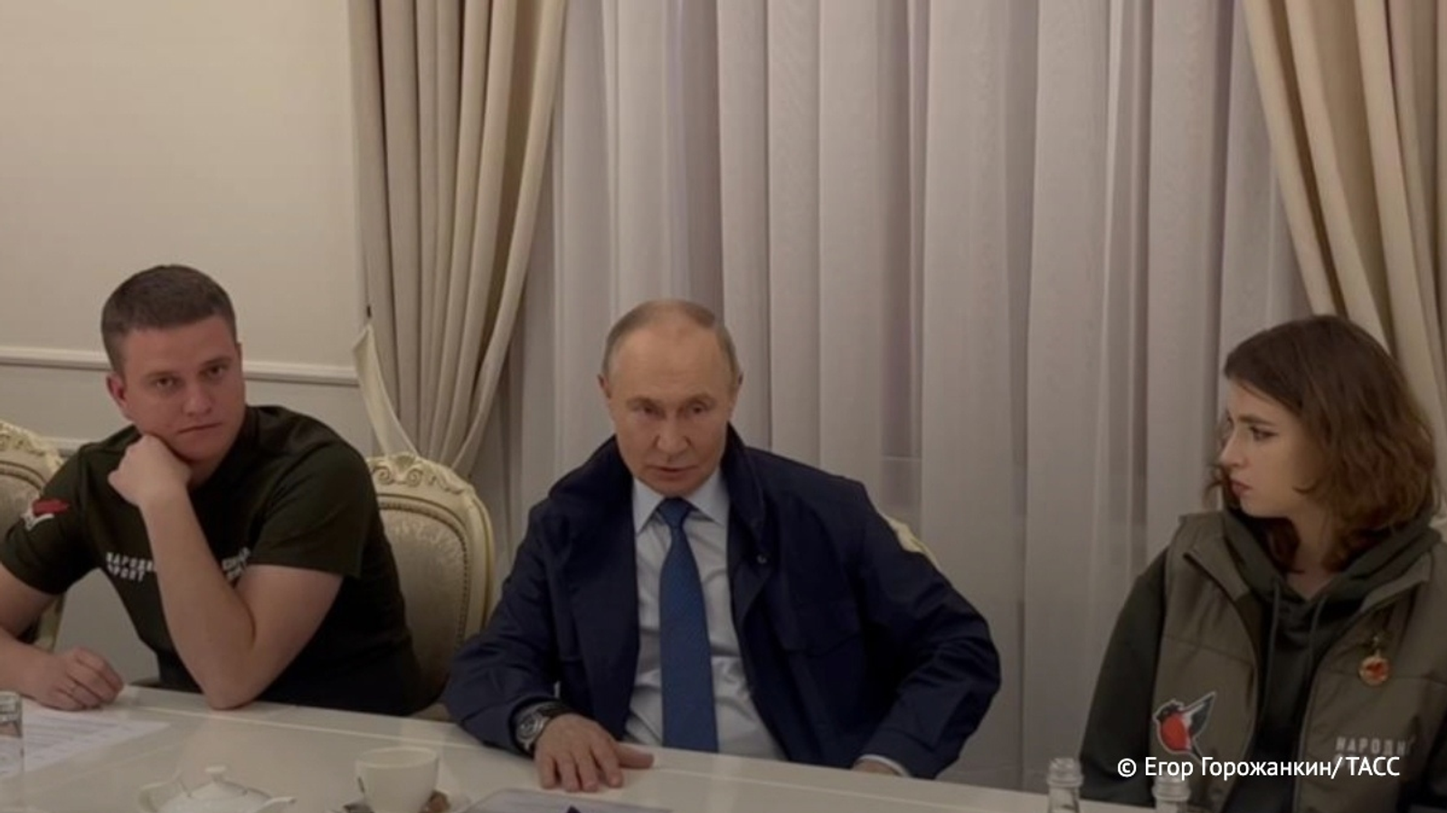 Путин посетил Курскую область