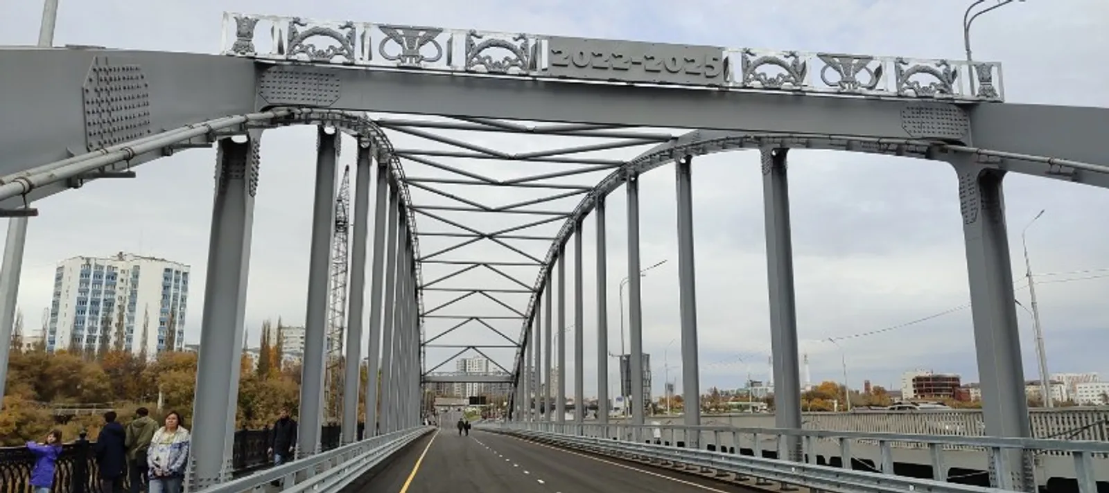 В Уфе после трехлетней реконструкции открыли старый бельский мост