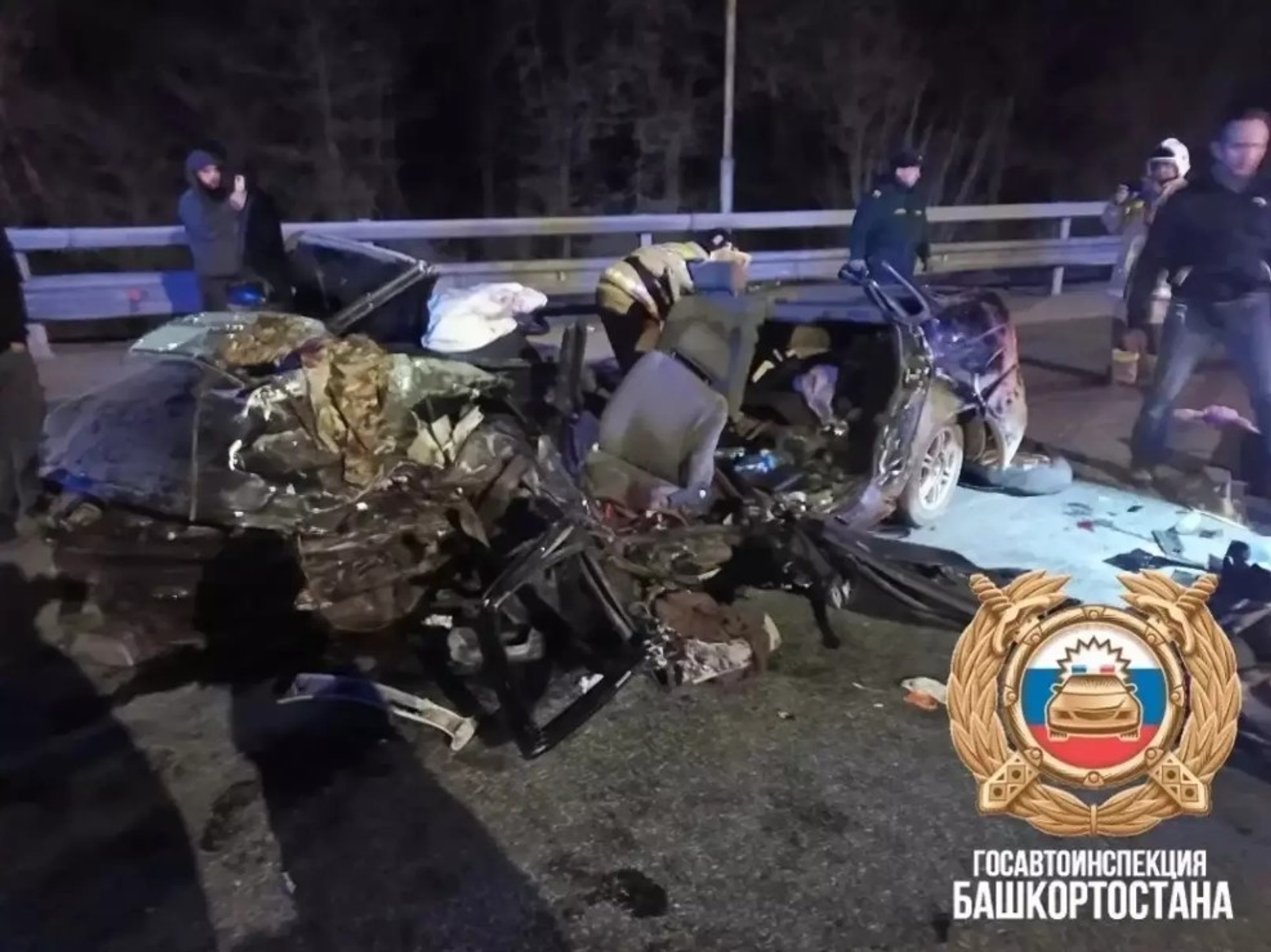 В массовом ДТП пострадали пять человек