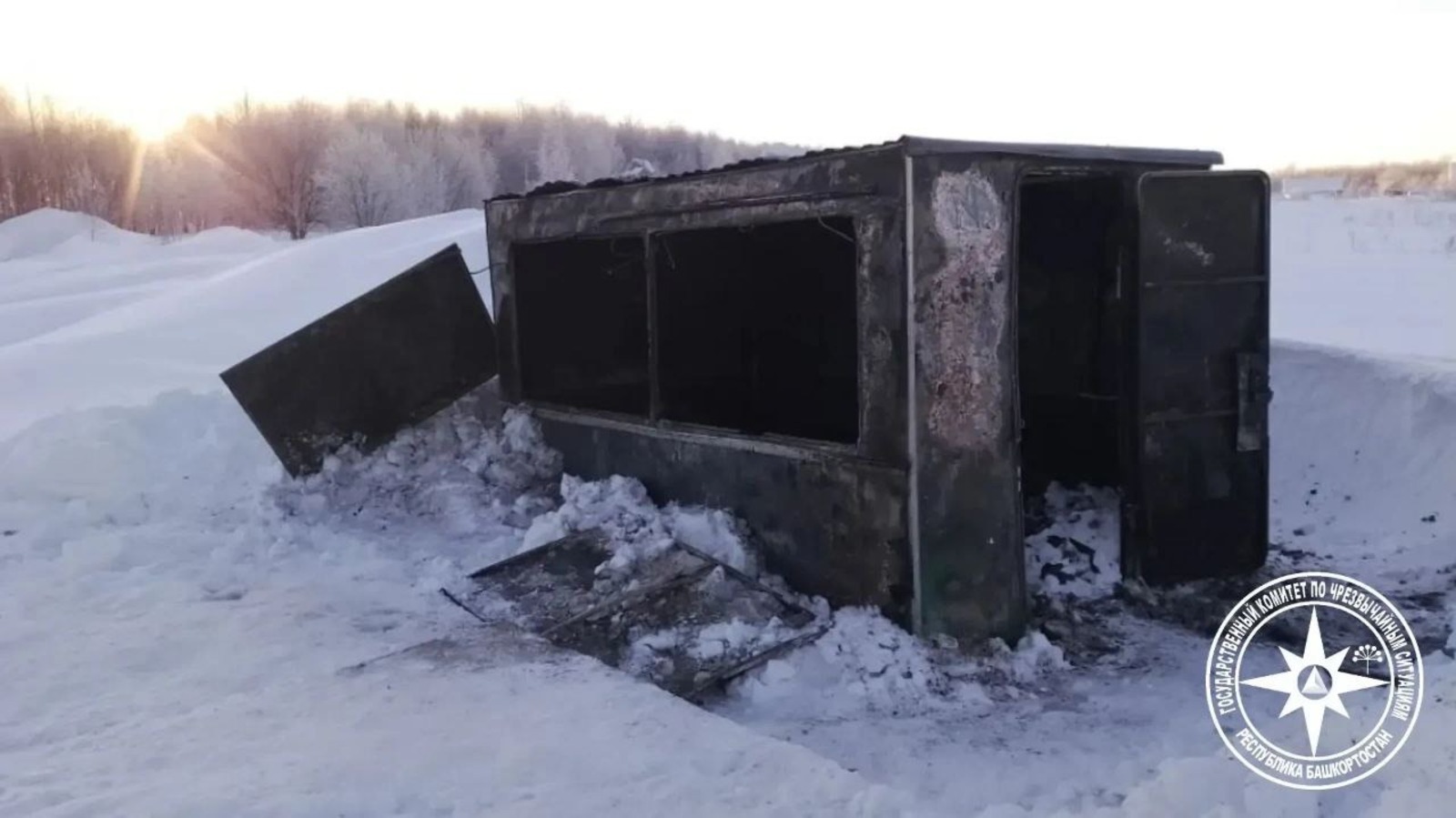 В Башкирии в вагончике нашли труп мужчины