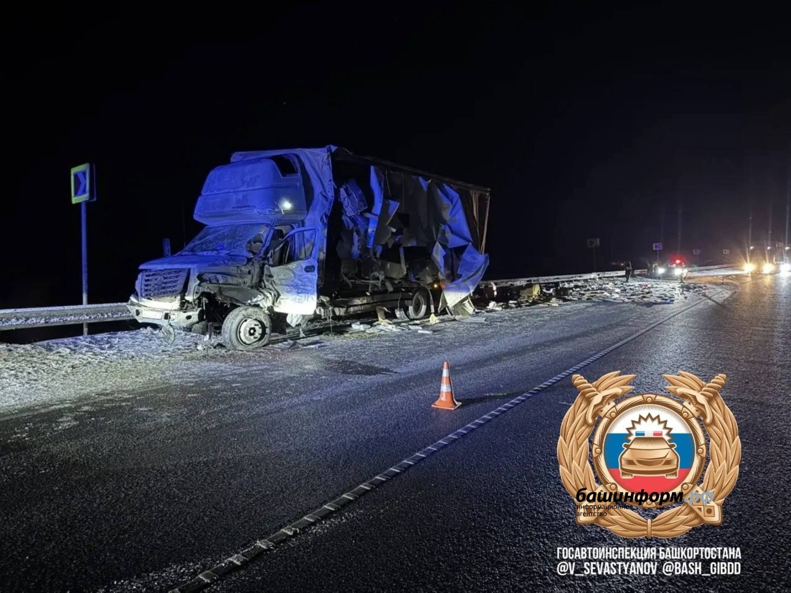 В Башкирии в ДТП с Volvo погиб водитель «ГАЗа»