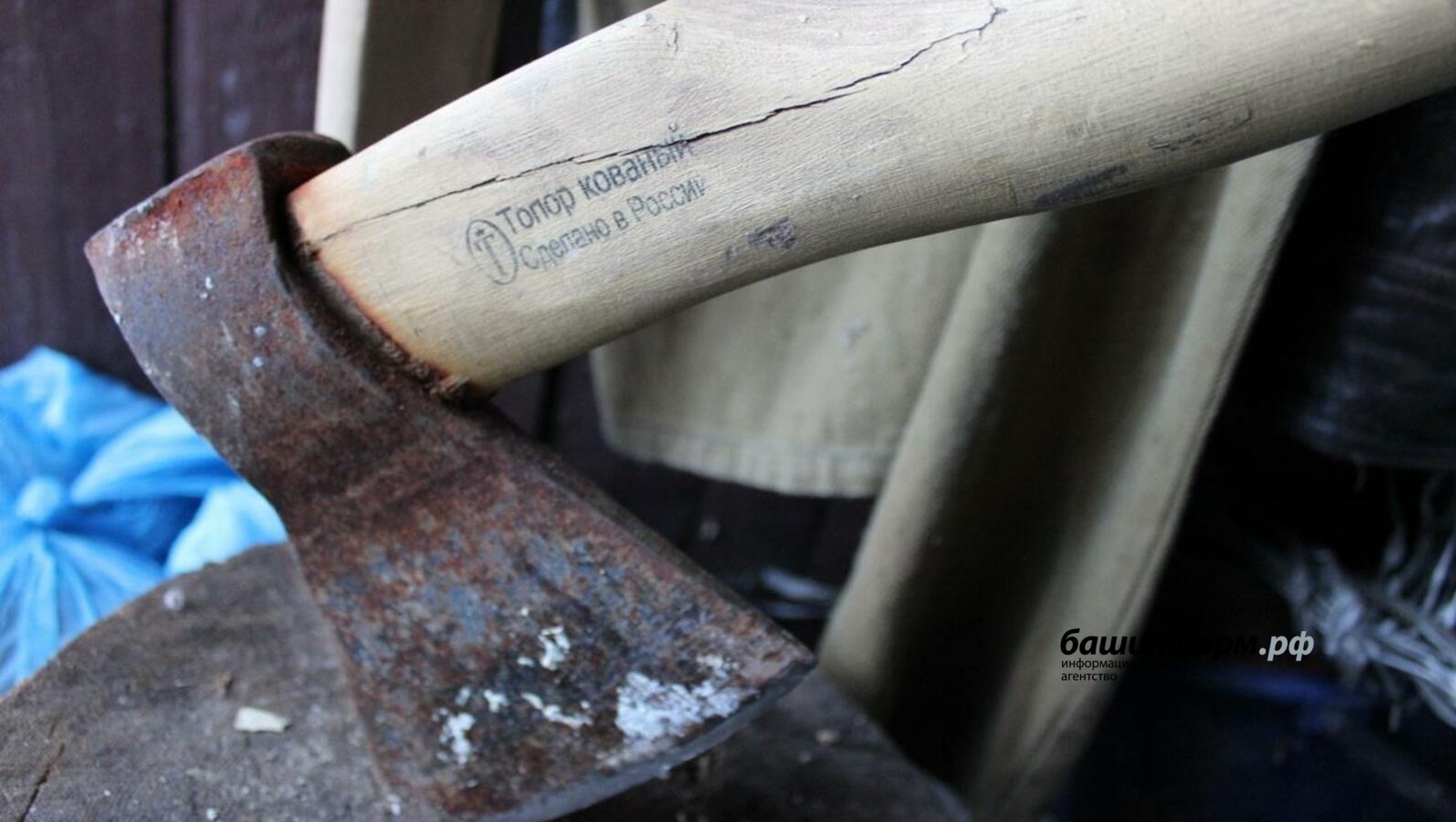 Житель Башкирии изувечил знакомого топором