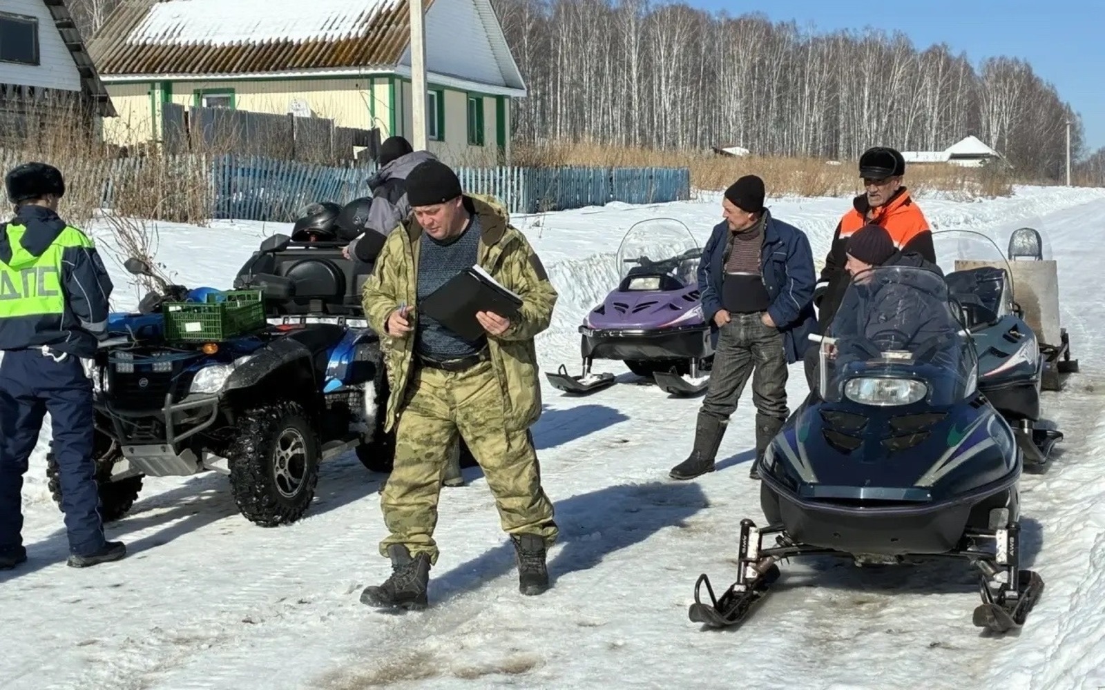 В природном парке «Иремель» у жителя Башкирии изъяли три снегохода