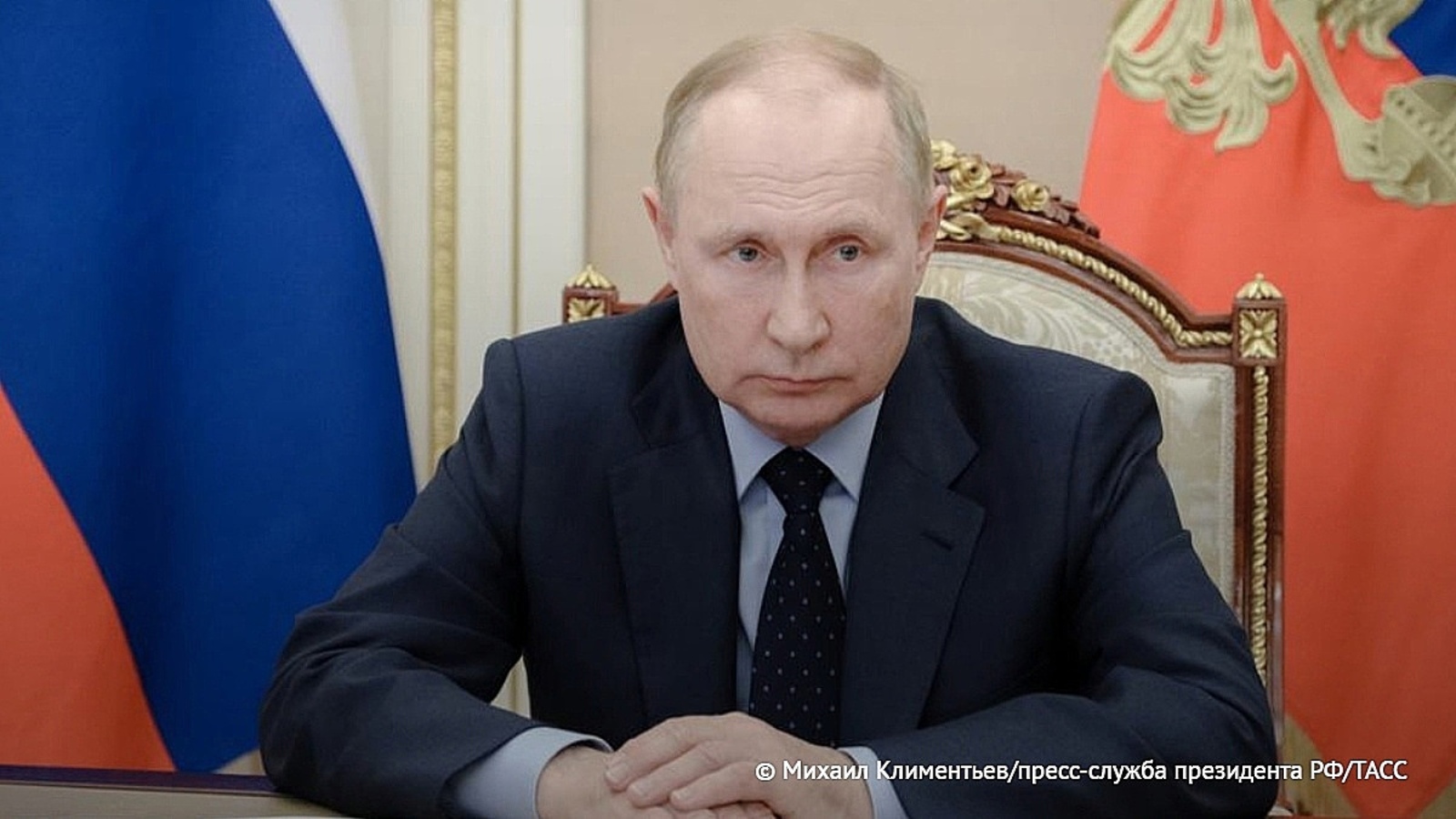 Путин сообщил об ударе российских вооруженных сил по штабу военной разведки Украины