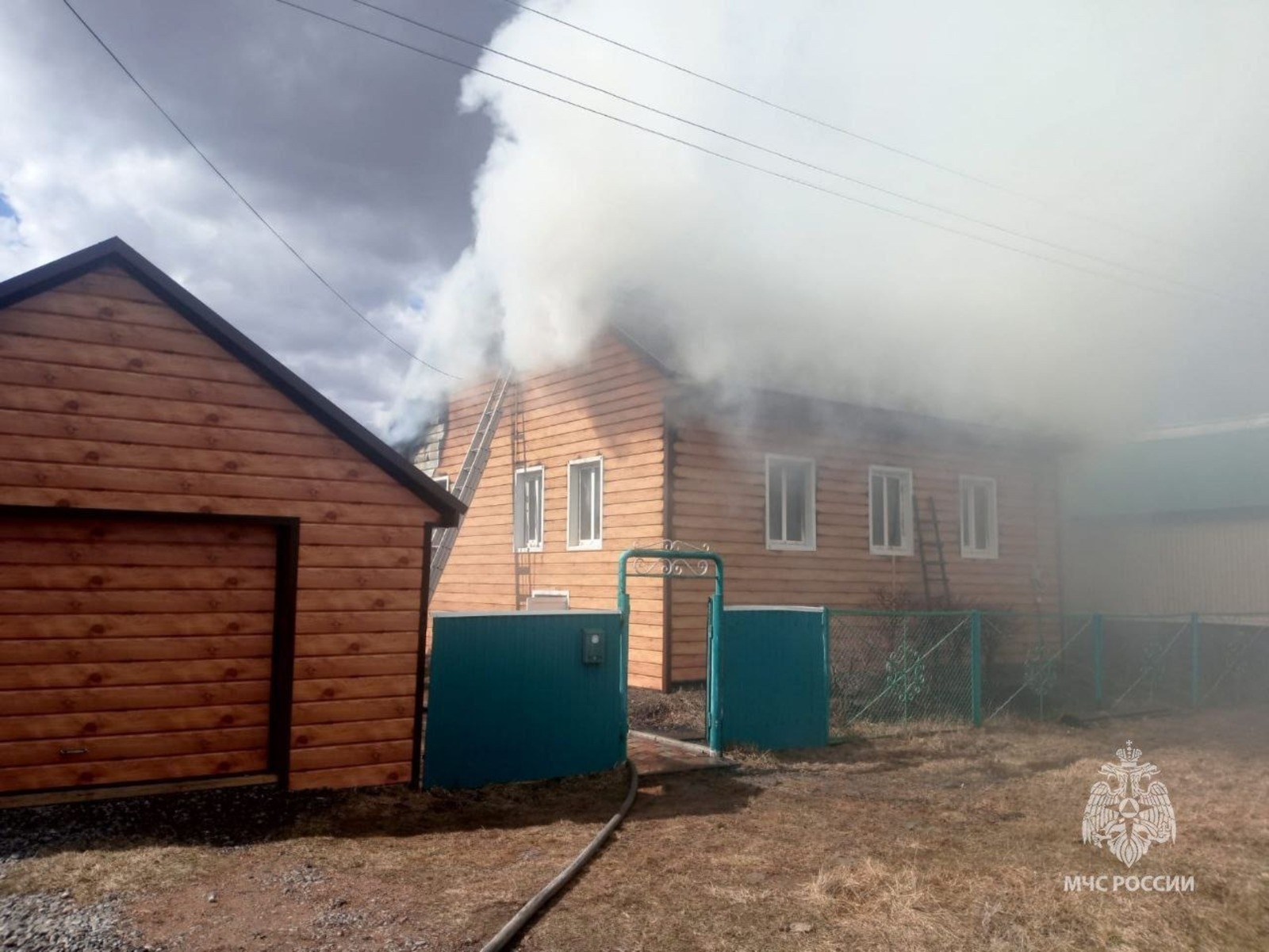 В Башкирии при пожаре погибла 69-летняя женщина