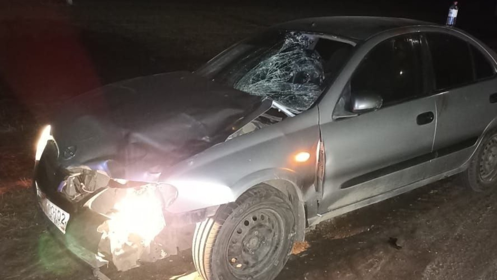В Башкирии 21-летний пьяный водитель задавил пешехода: личность погибшего устанавливается