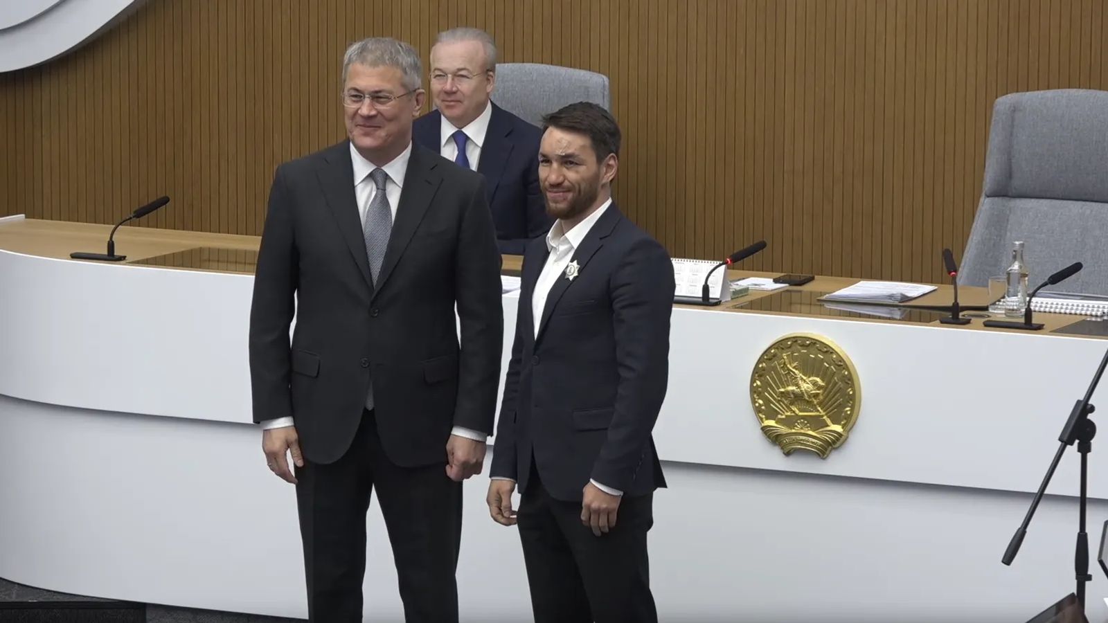 Радий Хабиров вручил госнаграды спортсменам Башкирии