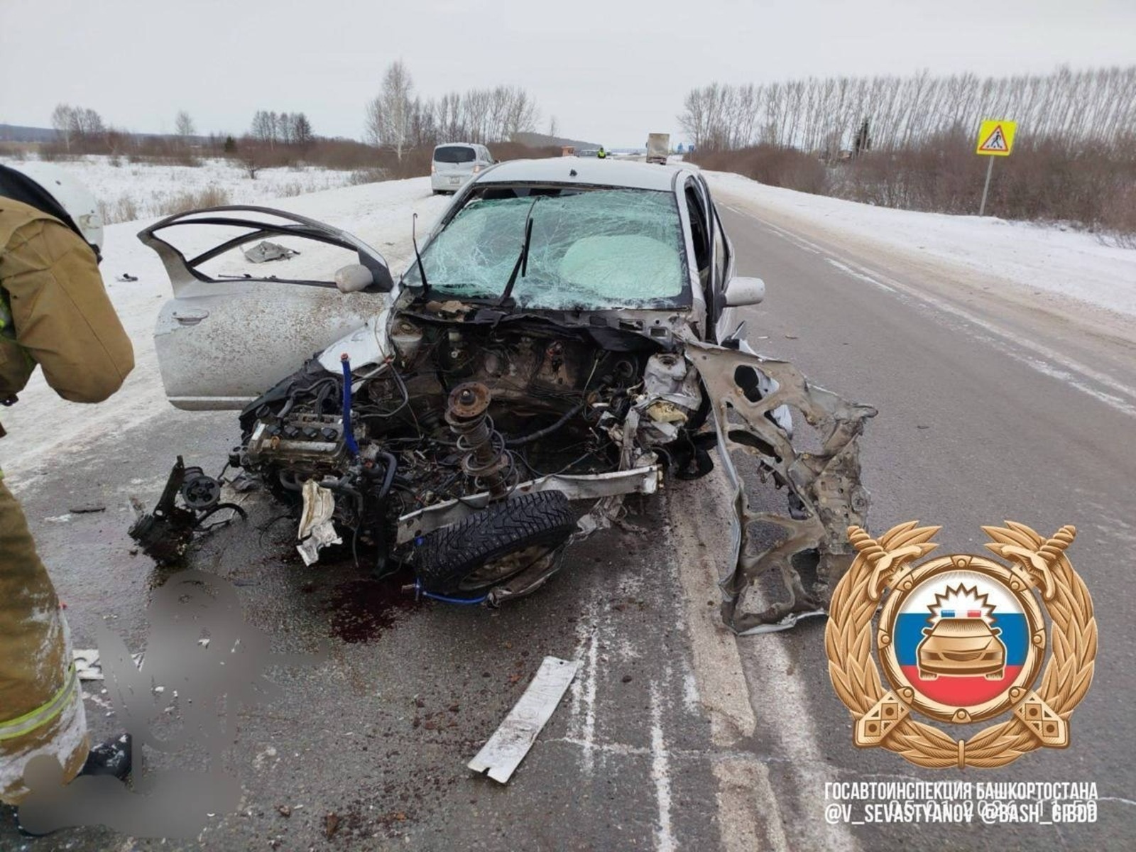 В аварии погибли водитель и пассажир «Лады Гранты»