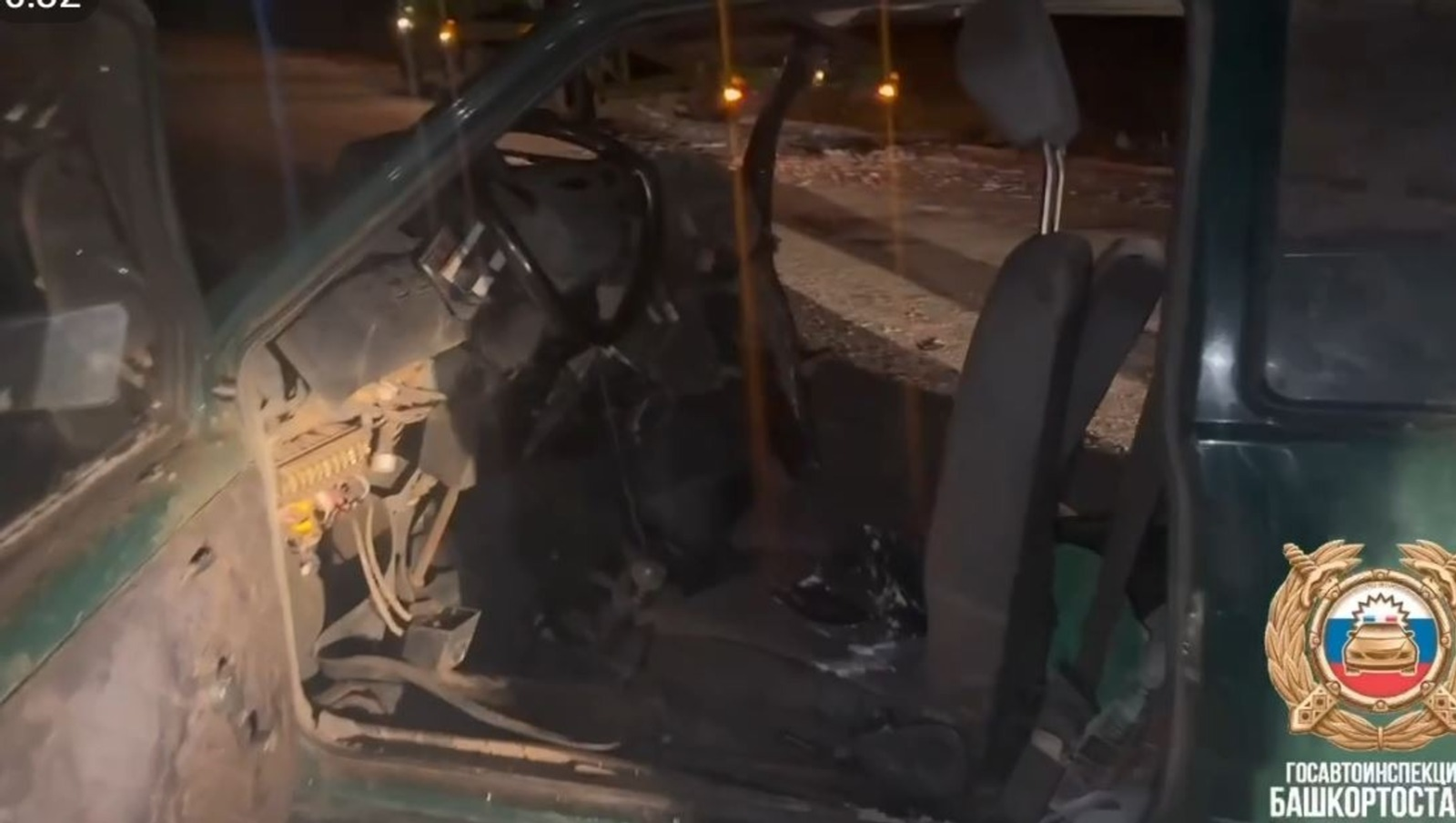 В Башкирии во встречном ДТП погиб пассажир «Оки»